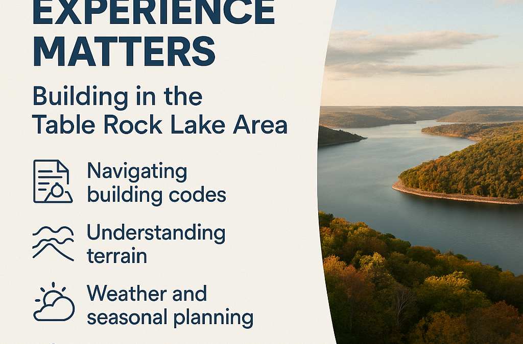 Why Local Experience Matters: Building in the Table Rock Lake Area