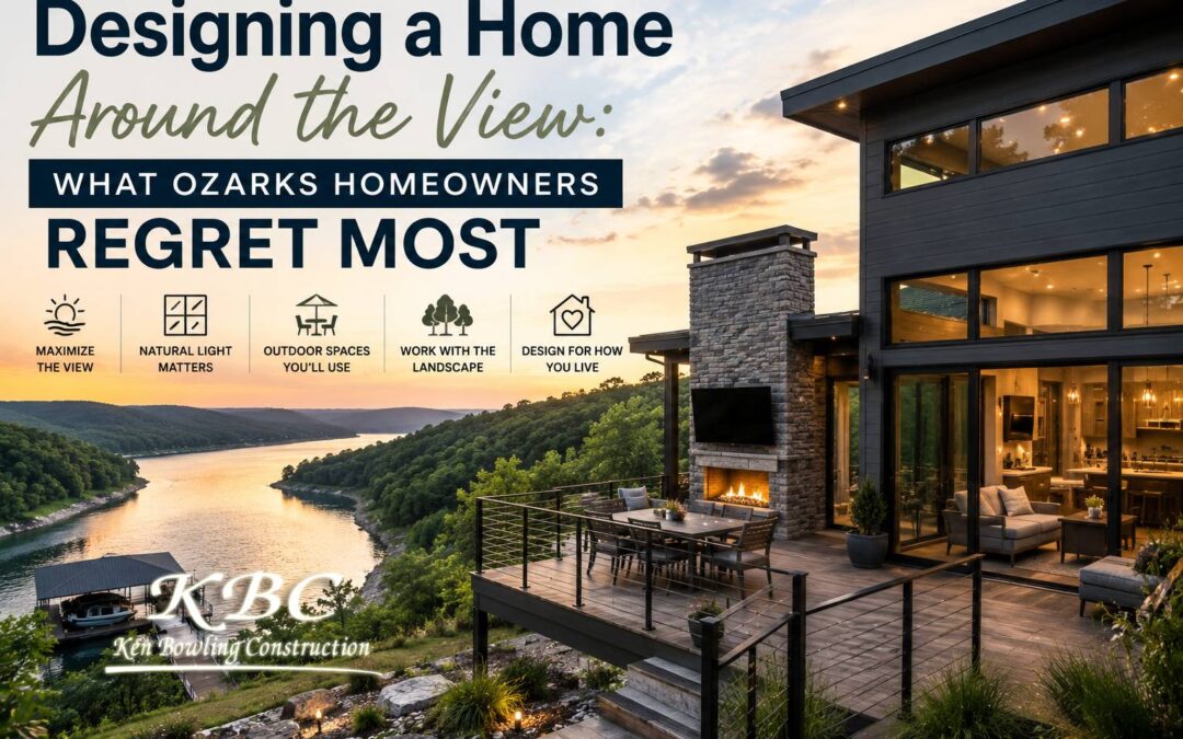 Designing a Home Around the View: What Ozarks Homeowners Regret Most