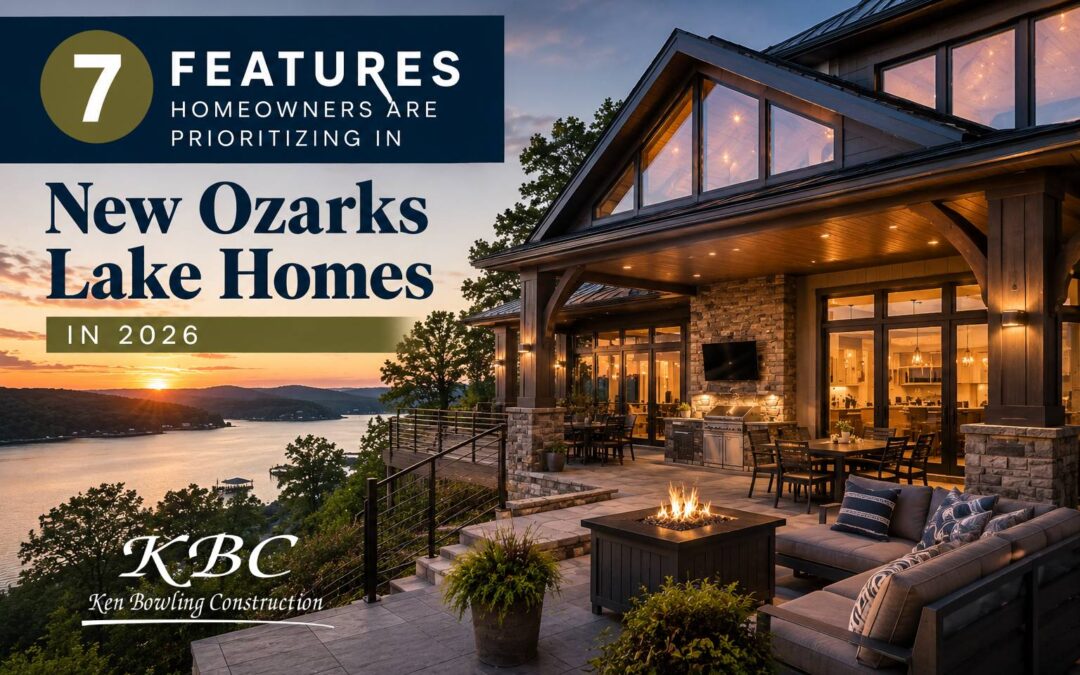 7 Features Homeowners Are Prioritizing in New Ozarks Lake Homes in 2026