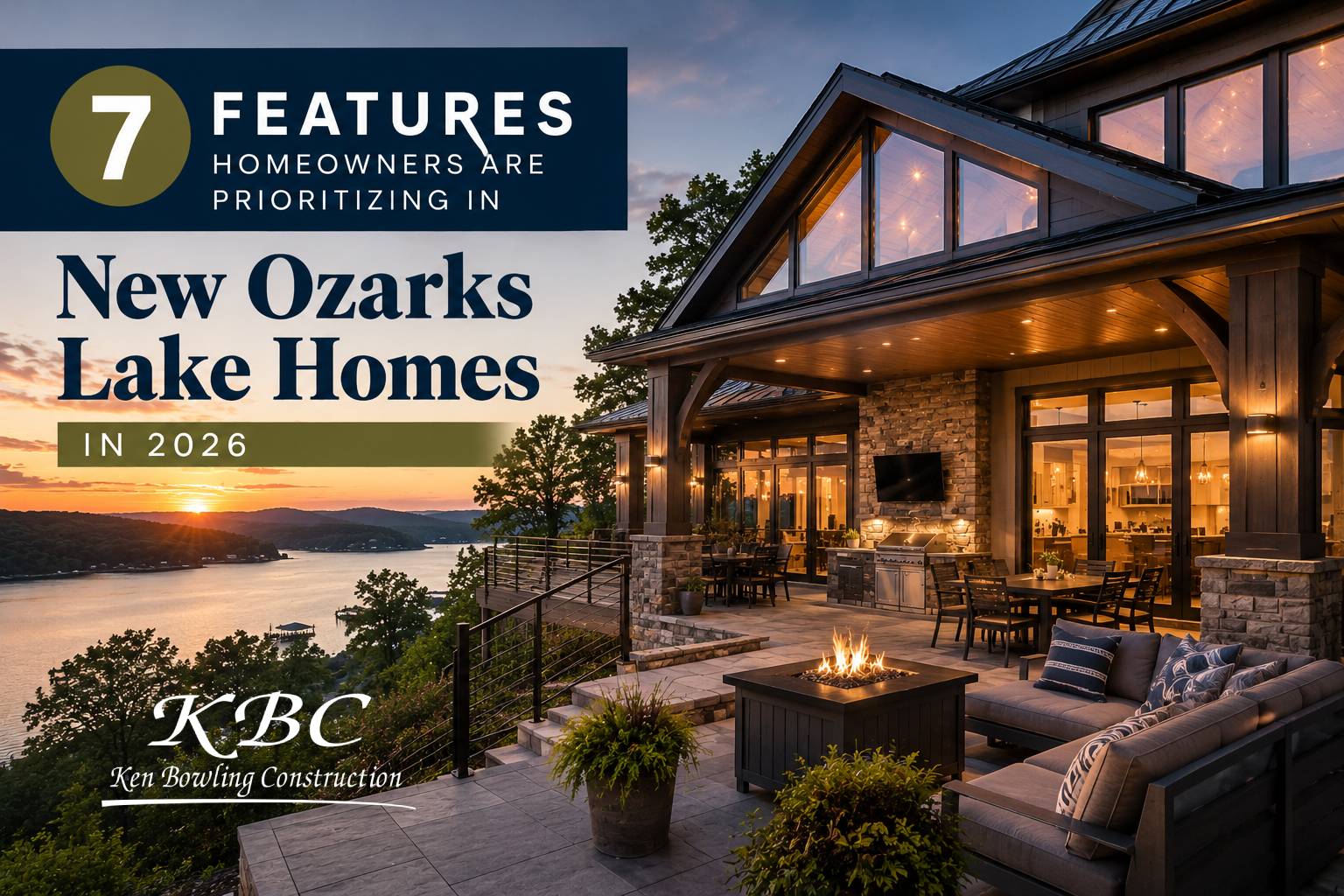 7 trends on table rock lake home construction ken bowling construction
